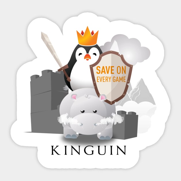 Kinguin design contest - The People's Champion Sticker by 4kYoda